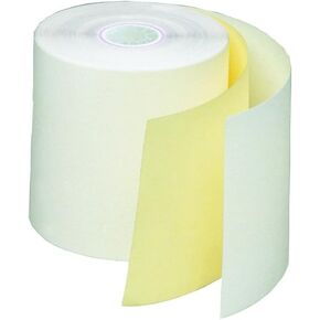 PM Company POS/Cash Register Two-Ply Carbonless Rolls, 3 x 100 Feet, 50 Rolls per Carton (05249)