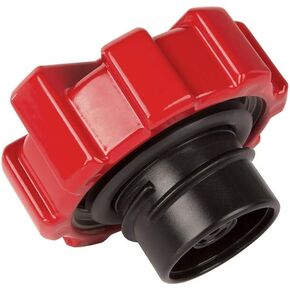 Rugged Ridge | Elite Fuel Cap, Aluminum, Red | 11229.12 | Fits 2001-2023 Jeep Wrangler TJ/JK/JL; 2020-2023 Jeep Glaidator JT