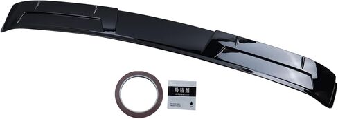 جناح خلفي لسقف النافذة الخلفية جناح شفة سبويلر علوي لسيارة تويوتا كامري 2018-2021 (أسود لامع) in Kuwait