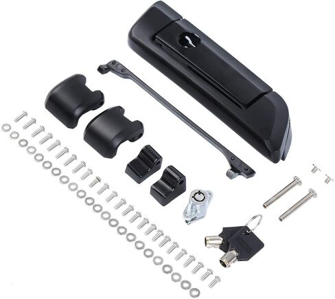 طقم مفاتيح مزلاج لغطاء صندوق السيارة من Samger Tour Pak مناسب لدراجات Harley Road King Street Road Glide 2014-2019 in Kuwait