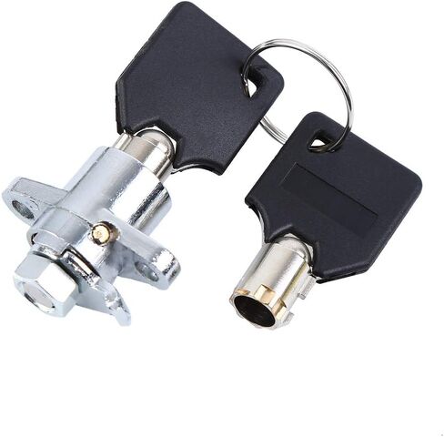 طقم مفاتيح مزلاج لغطاء صندوق السيارة من Samger Tour Pak مناسب لدراجات Harley Road King Street Road Glide 2014-2019 in Kuwait