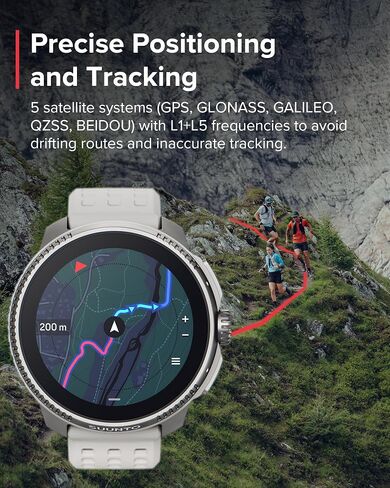 SUUNTO Race GPS Running Watch, Titanium Charcoal, EU in Saudi Arabia