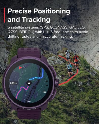 SUUNTO Race GPS Running Watch, Titanium Charcoal, EU in Saudi Arabia