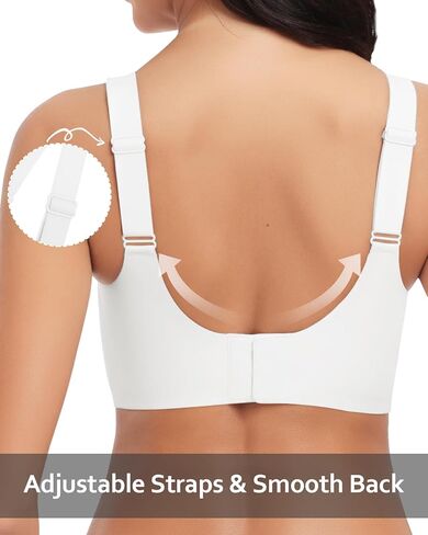 WOWENY Wireless Bras for Women no Underwire Push Up Bra Comfort Seamless Full Coverage Bralettes with Support Everyday Bra in Kuwait