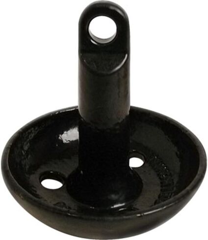 SeaSense Mushroom Boat Anchor - Ideal for Skiffs, Canoes, Kayaks & More, Great for Sandy, Muddy or Weedy Bottoms - Cast Iron w/ Black Vinyl Coating, 15 lbs, For Boats Up to 20’ in Saudi Arabia