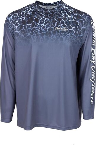 Bimini Bay Outfitters LTD Octocoral Men's Performance Long Sleeve Fishing Tee in Saudi Arabia