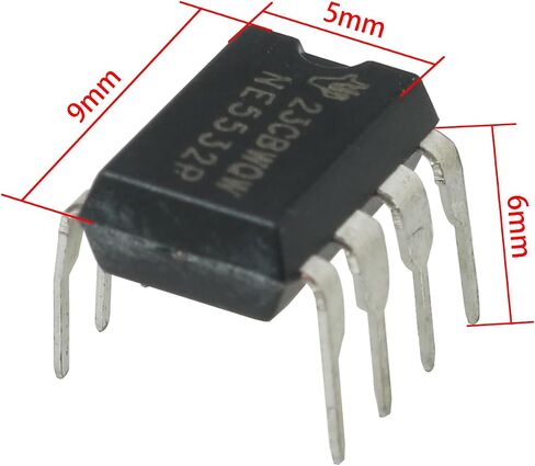 10 قطعة قابس مباشر NE5532P TI ثنائي القناة منخفض الضوضاء مضخم تشغيلي IC رقاقة مع مقبس لجهاز استقبال AV المدمج في الكمبيوتر Netbook أجهزة بث الفيديو الصوتية in Saudi Arabia