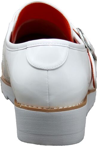 Enzo Romeo FREL Men's Patent Monk Strap Buckle Slip On Loafer Dress Shoes in Kuwait