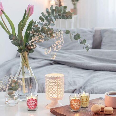 BeKind Sunshine Scented Candles Set for Home – Perfect Home Décor, Birthday Gifts for Women, Stress Relief, Natural Soy Candle Wax and Air freshener Fragrance, Aromatherapy Candle - 9 Pack in Saudi Arabia