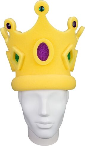 FOAM PARTY HATS: Mardi Gras Crown - Medieval Crown - Renaissance Crown - Mardi Gras Crown - Crown Party Hat - FOAM PARTY HATS: Mardi Gras Party Hat - Mermaid Crown Adult in Saudi Arabia
