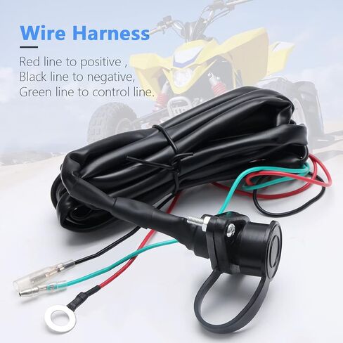 مجموعة التحكم عن بعد لجهاز التحكم اليدوي السلكي من MaySpare Winch لرافعة ATV UTV in Kuwait