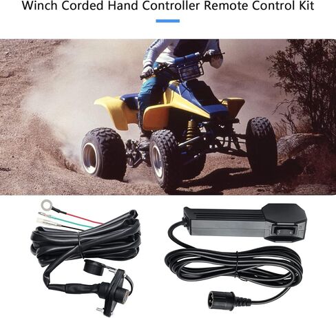 مجموعة التحكم عن بعد لجهاز التحكم اليدوي السلكي من MaySpare Winch لرافعة ATV UTV in Kuwait