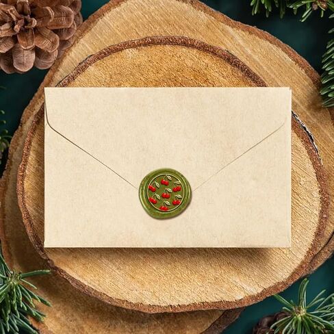 1" Bear Wax Seal Stamp Retro Sealing Stamps Removable Brass Head Seal Stamp with Wooden Handle Sealing Wax for Envelope Greeting Card Letter Wedding Invitations Gift Wrapping Decor in Saudi Arabia
