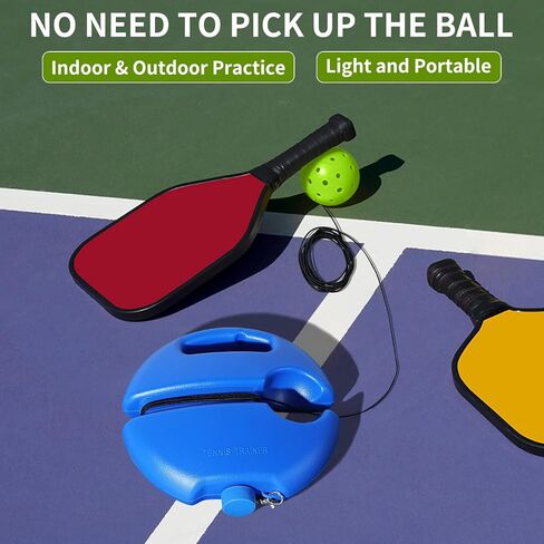 Match Buddy Pickleball Trainer, Featuring A Rope and Carry Bag, is an Ideal Training Tool Suitable for Adult or Child Beginners. in Saudi Arabia