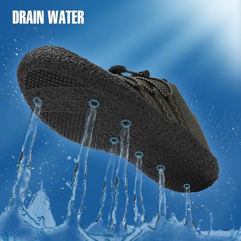 SK·TRIP Men's Water Shoes Lightweight and Quick-Drying Men's Water Shoes for Beach Swimming and Outdoor Activities in Saudi Arabia