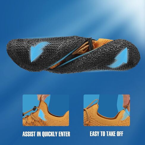 SK·TRIP Men's Water Shoes Lightweight and Quick-Drying Men's Water Shoes for Beach Swimming and Outdoor Activities in Saudi Arabia