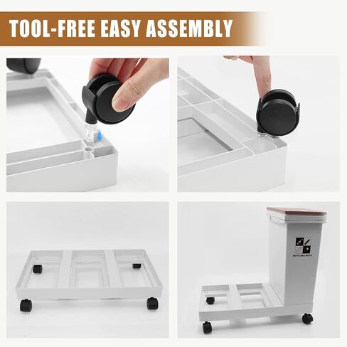 Wood Grain Plastic Trash Can Bedroom, Round 2-Pack, 3.4 Gal Farmhouse Wastebasket Bin Retro Style, Brown Trash Can for Room Aesthetic, Open Top Garbage Can for Office, Living Room, Hotel, Bathroom in Kuwait