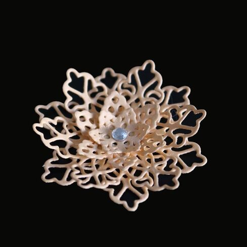 قطع معدنية ثلاثية الأبعاد على شكل زهور، قوالب لصنع البطاقات، قوالب قطع لألبوم القصاصات، ديكور فني، بطاقة ورقية، قوالب يدوية يدوية، قوالب قطع أوراق زهور الزفاف in Kuwait