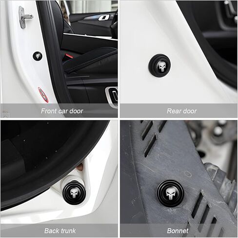 12 قطعة ممتصة للصدمات لباب السيارة، ملصقات حماية عازلة للصوت لمصد حماية حافة الباب، وسادة حشية ممتصة للصدمات، عازلة مضادة للتصادم، ملحقات السيارات عالمية لمعظم السيارات in Kuwait