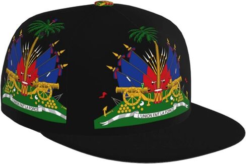 Cute Haiti Flag Cap Cute Haitian Flag Baseball Hat Adjustable Unisex Haitian Flag Cap for Men Women in Saudi Arabia