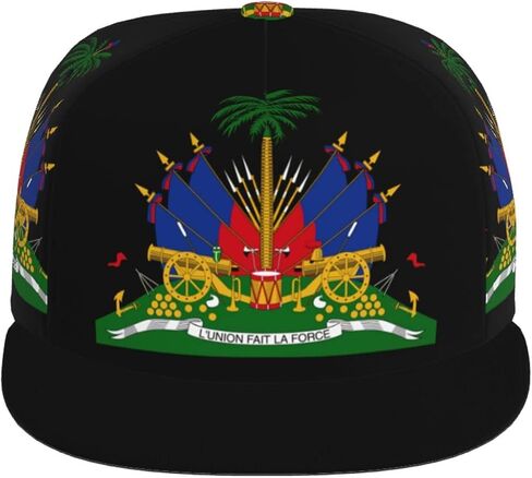 Cute Haiti Flag Cap Cute Haitian Flag Baseball Hat Adjustable Unisex Haitian Flag Cap for Men Women in Saudi Arabia
