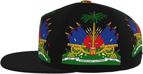 Cute Haiti Flag Cap Cute Haitian Flag Baseball Hat Adjustable Unisex Haitian Flag Cap for Men Women in Saudi Arabia