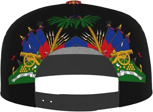 Cute Haiti Flag Cap Cute Haitian Flag Baseball Hat Adjustable Unisex Haitian Flag Cap for Men Women in Saudi Arabia