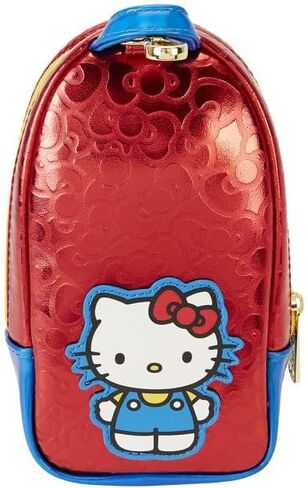 حقيبة عمل معدنية للذكرى الخمسين من Loungefly Sanrio Hello Kitty وحقيبة ظهر صغيرة مقلمة in Saudi Arabia
