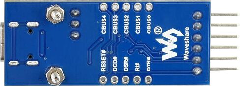 لوحة FT232 USB UART (النوع C)، وحدة محول محول تسلسلي USB إلى TTL على اللوحة الأصلية FT232RL، متوافقة مع نظام التشغيل Mac Linux Android Wince Windows 7/8/8.1/10/11، 5V/3.3V UART (TTL) in Kuwait