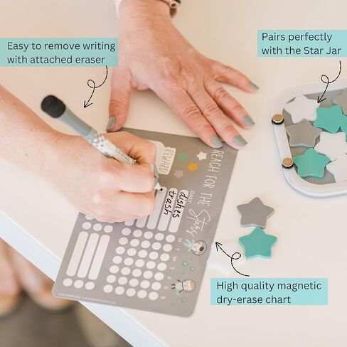 منتجات Star Jar (مخطط المهام الروتينية مع قلم المسح الجاف) in Kuwait