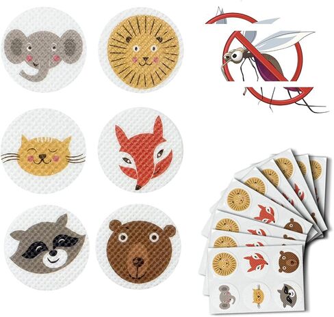 90 عبوة من ملصقات البعوض، حيوان لطيف للأطفال والكبار، مكونات طبيعية وخالية من المواد الغذائية in Kuwait