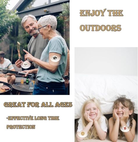 90 عبوة من ملصقات البعوض، حيوان لطيف للأطفال والكبار، مكونات طبيعية وخالية من المواد الغذائية in Kuwait