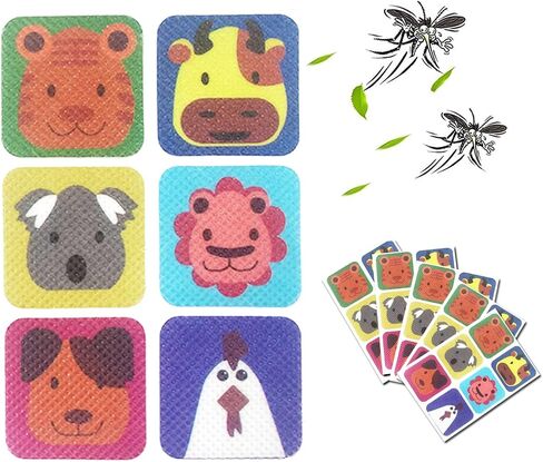 90 Pack Mosquito Patches, Mosquito Stickers, Resealable for Kids & Adults, Natural Ingredients and Deet-Free in Saudi Arabia