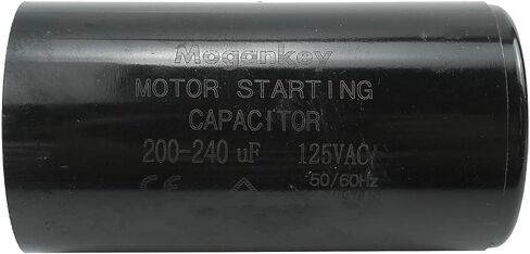 200-240 MFD/uF Motor Start Capacitor Withstand Voltage 125V AC Compatible with Pump Water Pump Motor Supply in Saudi Arabia