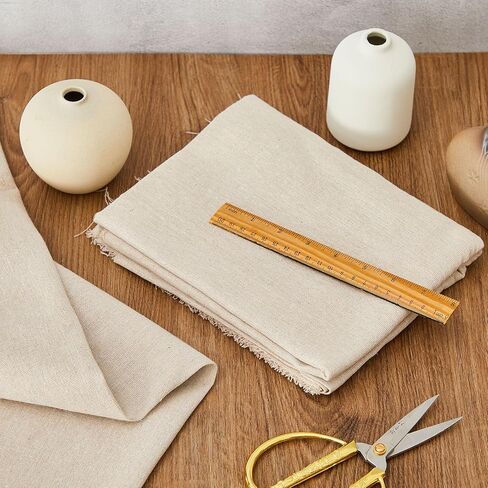 قطعتان من قماش الكتان الفخاري، أداة نحت الطين الهسي، قابلة للغسل، وقابلة لإعادة الاستخدام، وقماش قطرة للطلاء، وطباعة الأرضيات، والأثاث، وحماية ساحة الرسامين ضد الغبار والأوساخ، 99 × 59 بوصة in Kuwait