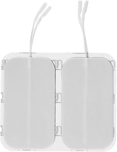 أقطاب إسفنجية من ValuTrode مستطيلة مقاس 2 بوصة × 3.5 بوصة، 4 في كل عبوة، جزء علوي من إسفنج الضفيرة، قابلة لإعادة الاستخدام in Kuwait