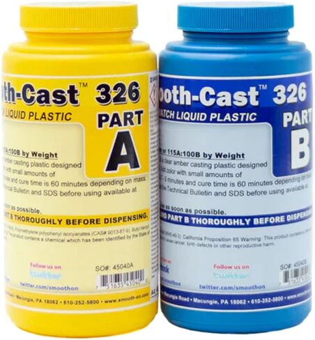 Smooth-Cast 326 - راتينج يوريتان متوسط ​​الحجم - وحدة حجم تجريبي in Kuwait