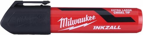 Milwaukee INKZALL XL Chisel Tip Marker Black, (4932471558) in Saudi Arabia