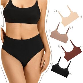Seamless Wireless Bra High Support for Women,Sports Bras for Training Fitness Yoga,Comfortable Not with Pads