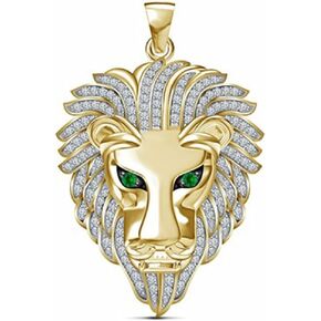 قلادة اسد للرجال، قلادة بدلاية على شكل اسد اسد نورديك فايكنج، قلادة اسد مثلجة، قلادة الهيب هوب الاسد، مجوهرات هدية اكسسوارات عيد الاب، رقم in Kuwait