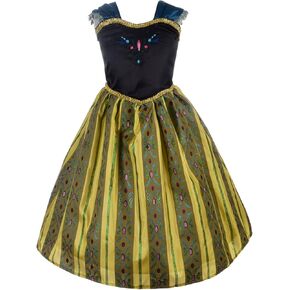 Dressy Daisy Toddler Little Girls' Ice Princess Sister Coronation Gown Birthday Halloween Christmas Fancy Party Costume
