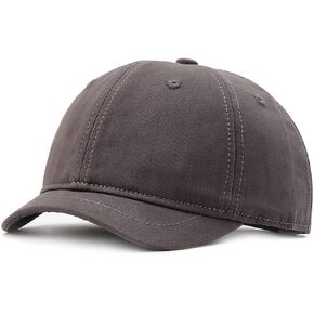 Men's Cotton Short Brim Baseball Cap Casual Peaked Cap Ladies Versatile Equestrian Sun Hat