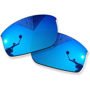 UV Protection Polarized Replacement Lenses for Oakley WireTap Sunglasses Frame - Multiple Colors Available