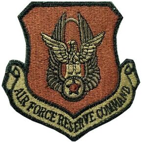 US Air Force Reserve Command OCP Spice Brown Patch with Hook Fastener (EA)