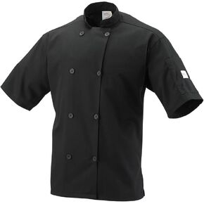 سترات الطهاة التقليدية للرجال من Mercer Culinary، أسود، مقاس كبير