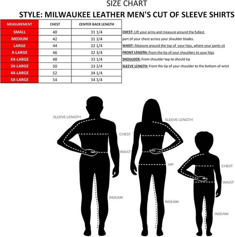 Milwaukee Leather MNG11690 Men’s Black and White Cut Off Flannel Shirt in Saudi Arabia