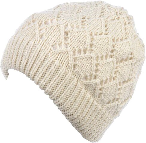 BYOS Womens Winter Knit Plush Fleece Lined Beanie Ski Hat Sk Skullie Various Styles in Saudi Arabia