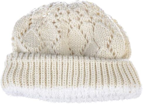 BYOS Womens Winter Knit Plush Fleece Lined Beanie Ski Hat Sk Skullie Various Styles in Saudi Arabia