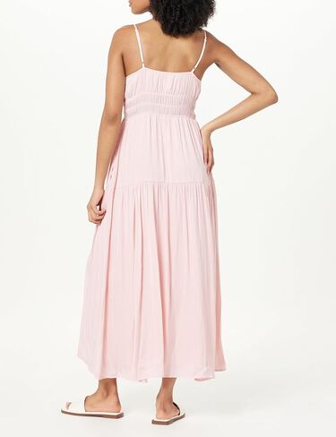 The Drop womens Tavia Tie-front Tiered Maxi Dress maxi dress in Saudi Arabia