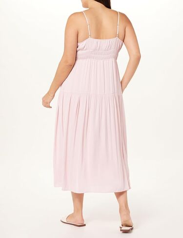 The Drop womens Tavia Tie-front Tiered Maxi Dress maxi dress in Saudi Arabia